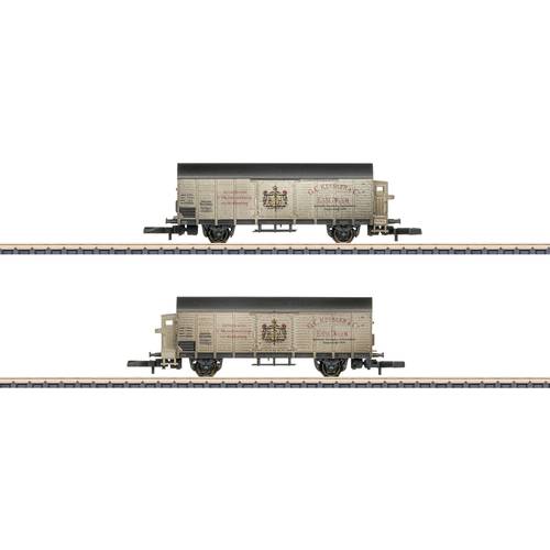 Thumbnail - Märklin 82553 Z 2er-Set Gedeckte Güterwagen Kessler Sekttransport der DRG