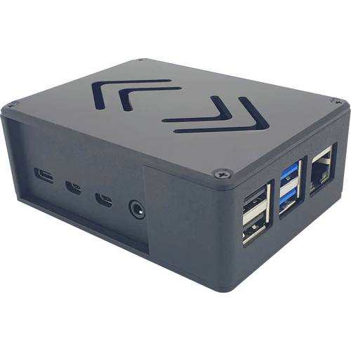 Radxa RockGHPROLPSV SBC-Gehäuse Passend für (Entwicklungskits): Radxa Schwarz