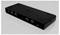 Eine schwarze i-tec USB-Dockingstation mit mehreren USB-3.0-Anschlüssen auf einer weißen Oberfläche.