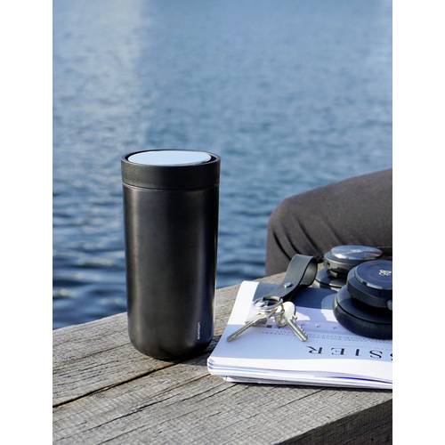 Thumbnail - Stelton To Go Click Thermobecher Schwarz 0.4 l 685-16