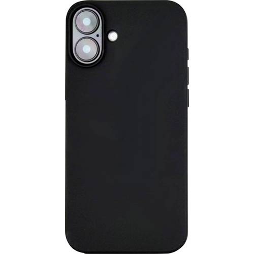 JT Berlin BackCase Pankow Soft Backcover Apple iPhone 16 Schwarz Induktives Laden 11075