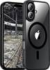 JT Berlin BackCase Pankow Hybrid Backcover Apple iPhone 16 Schwarz, Transparent MagSafe kompatibel 11098