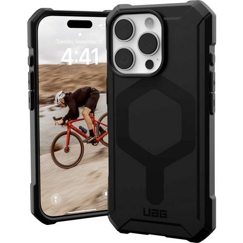 Thumbnail - Urban Armor Gear Essential Armor MagSafe Case Backcover Apple iPhone 16 Pro Schwarz MagSafe kompatibel 114448114040