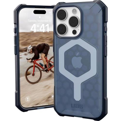 Thumbnail - Urban Armor Gear Essential Armor MagSafe Case Backcover Apple iPhone 16 Pro Blau, Transparent MagSafe kompatibel 1144481...