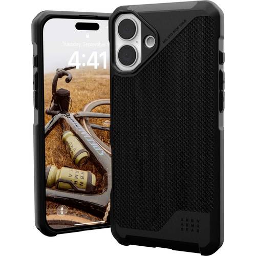 Urban Armor Gear Metropolis LT MagSafe Case Backcover Apple iPhone 16 Plus Kevlar®, Schwarz MagSafe kompatibel 114451113...
