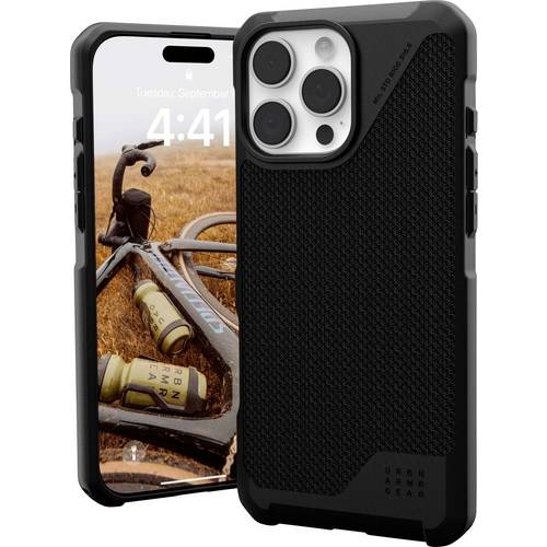 Thumbnail - UAG Metropolis LT MagSafe Case Cover Apple iPhone 16 Pro Max Schwarz Stoßfest UA-114453113940