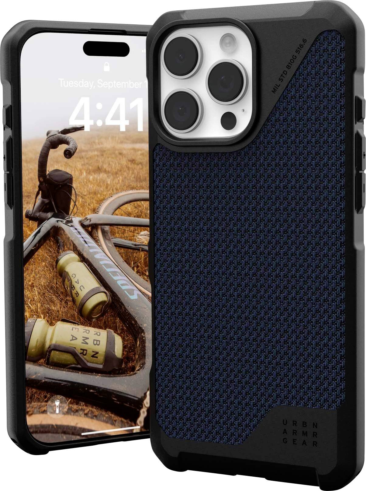 Thumbnail - UAG Metropolis LT MagSafe Case Backcover Apple iPhone 16 Pro Max Blau Stoßfest UA-114453113955