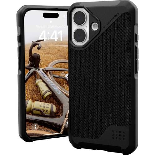 Thumbnail - UAG Metropolis LT MagSafe Case Cover Apple iPhone 16 Schwarz Stoßfest UA-114454113940