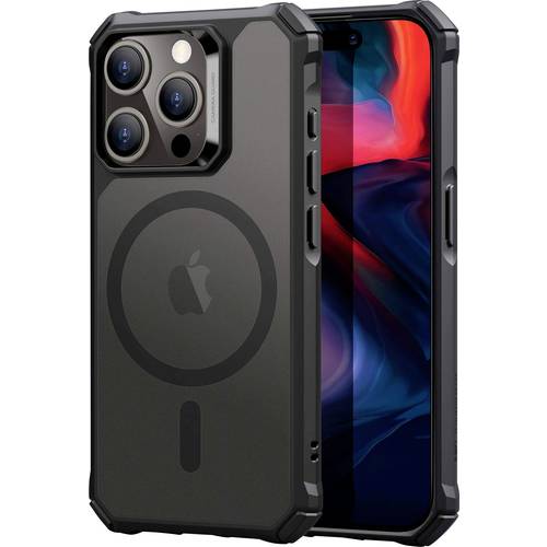 ESR Air Armor HaloLock Case Backcover Apple iPhone 15 Pro Schwarz MagSafe kompatibel 1A6900202