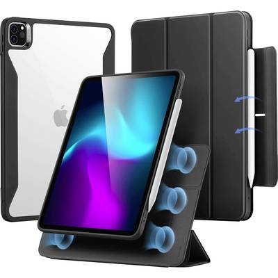 ESR Rebound Hybrid Case 360 Tablet-Cover Apple iPad Pro 11" (M4, 2024) 27,9 cm (11") BookCase Schwarz, Transparent