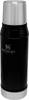 STANLEY Stanley Classic Bottle S Matte Black Pebble Thermoflasche Schwarz 0.75 l 10-01612-028