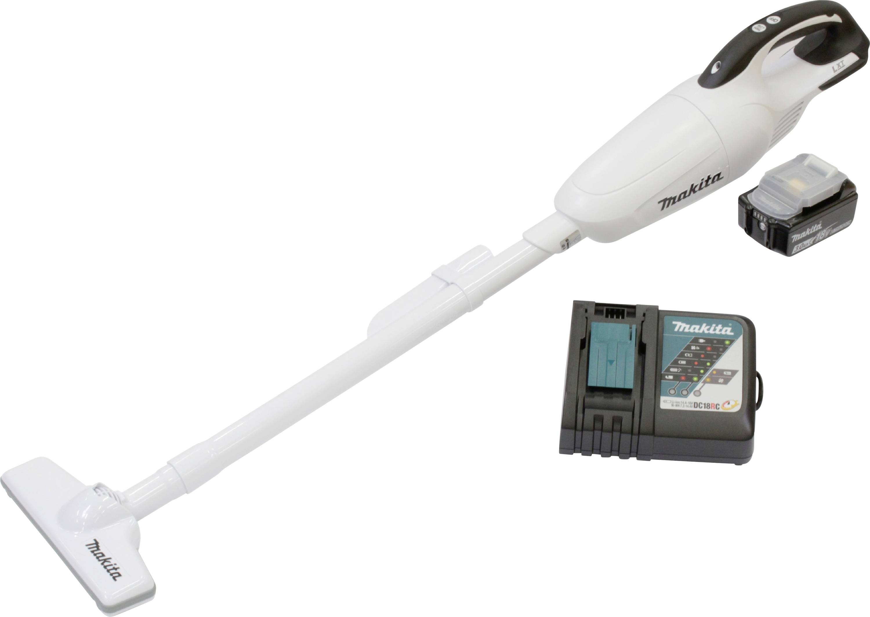 Akku-Staubsauger DCL181FRFW Sp.18V Behältervol.0,65l m.Akku 3Ah/Ladegerät MAKITA