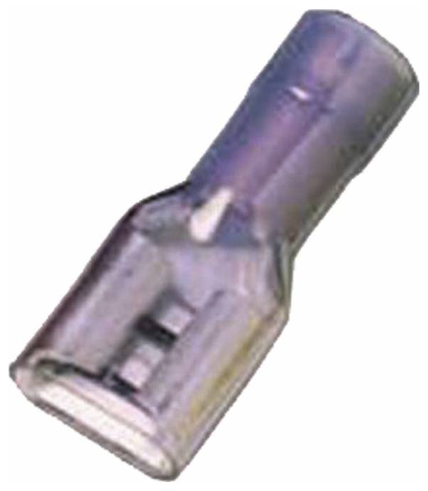 Intercable 180882 Flachsteckhülse Steckbreite: 4.80 mm Steckdicke: 0.80 mm Vollisoliert Blau 1 St.