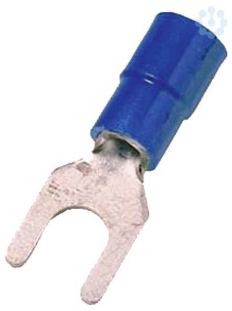 Intercable 180891 Gabelkabelschuh 1.50 mm² 2.50 mm² Teilisoliert Blau 1 St.