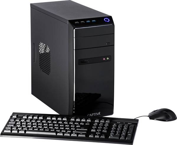 Captiva Desktop PC B7A 21V3 AMD Ryzen 7 5700G 3.8 GHz 16 GB RAM 1 TB SSD AMD Radeon Graphics Win 11 Home 65295
