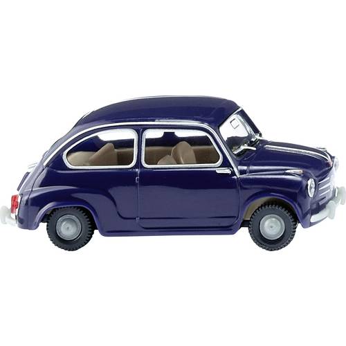 Thumbnail - Wiking 009907 H0 PKW Modell Fiat 600 - dunkelblau