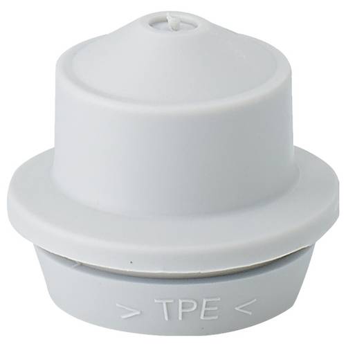 Hensel EDK 20 Kabeleinsteckstutzen Plattenstärke (max.) 4 mm Lichtgrau 1 St.