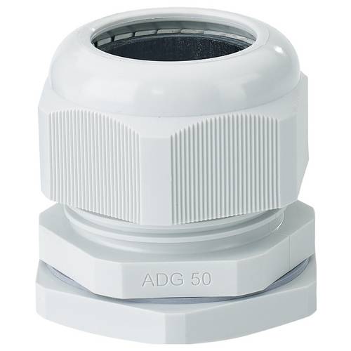 Hensel 36001082 Kabelverschraubung schlagfest, mit Zugentlastung, mit Dichtung M50 Kunststoff Grau 1 St.