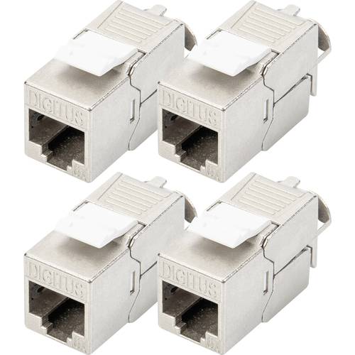 Thumbnail - Digitus DN-93615-4 RJ45-Einbaumodul Keystone CAT 6a 4 St.