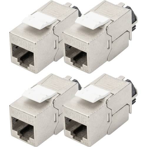 Digitus DN-93617-4 RJ45-Einbaumodul Keystone CAT 6a 4 St.