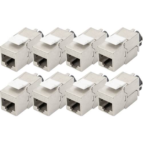 Thumbnail - Digitus DN-93617-8 RJ45-Einbaumodul Keystone CAT 6a 8 St.