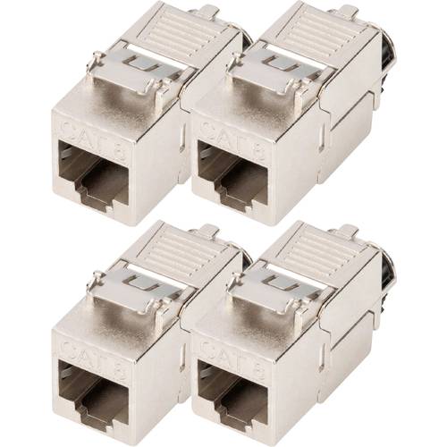 Digitus DN-93816-4 RJ45-Einbaumodul Keystone CAT 8.1 4 St.