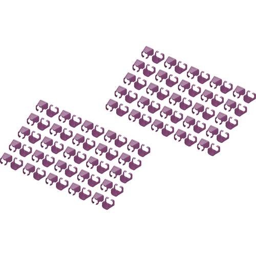 Digitus A-CC-MG Patchkabel-Farbclips Magenta 100 St.