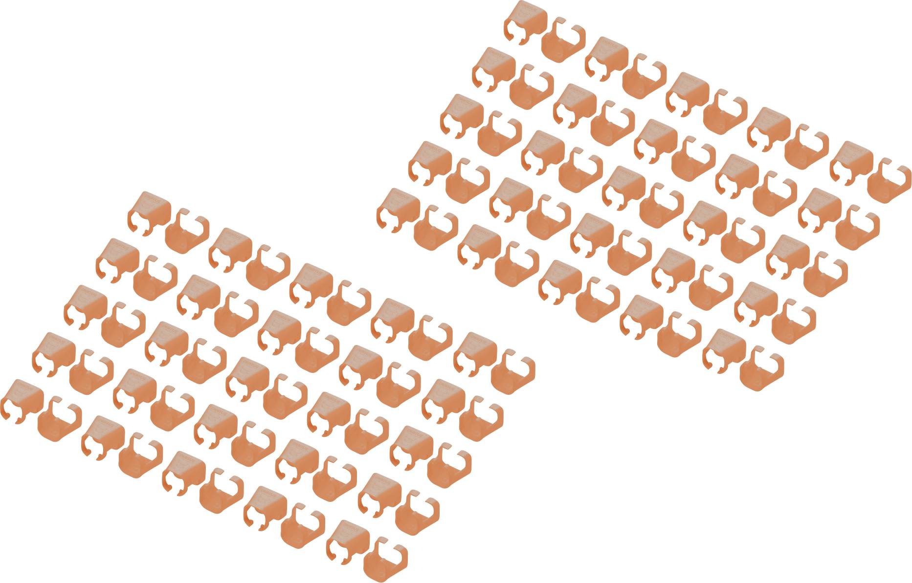 Digitus A-CC-O Patchkabel-Farbclips Orange 100 St.