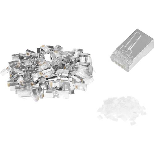 Thumbnail - Digitus AK-219603-100 RJ45 Stecker Polzahl Sensoren 8 Silber 100 St.