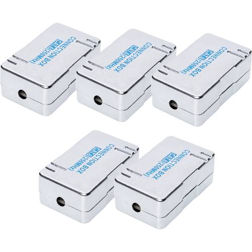 Digitus RJ45 Netzwerk Adapter CAT 6 Grau, Grau-Blau 5 St.