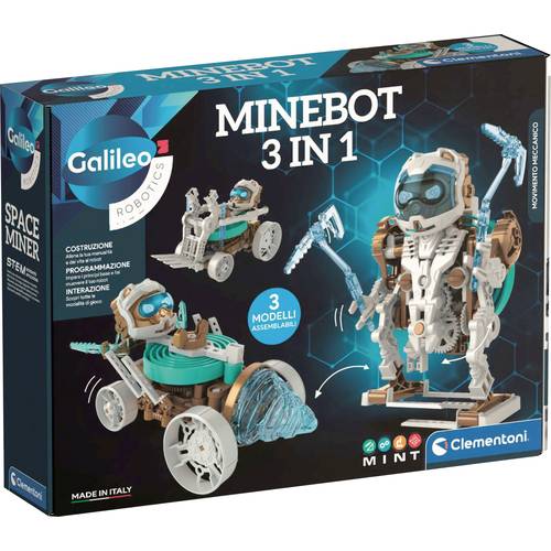 Thumbnail - Clementoni Galileo MineBot 3 in 1 Roboter