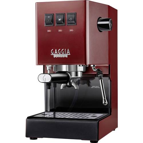 Gaggia 886948112010 Espressomaschine mit Siebträger Rot 1200 W