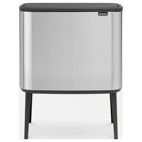 brabantia Bo Touch Bin 31 62 27 Mülleimer 34 l Stahl (L x B x H) 312 x 540 x 680 mm Silber 1 St.