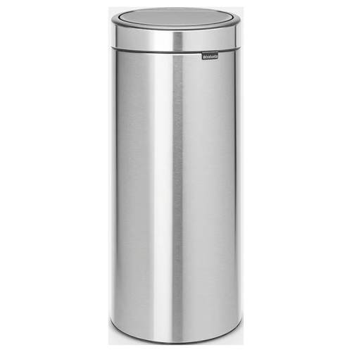 brabantia Touch Bin New 11 54 62 Mülleimer 30 l Stahl (L x B x H) 320 x 295 x 720 mm Silber 1 St.