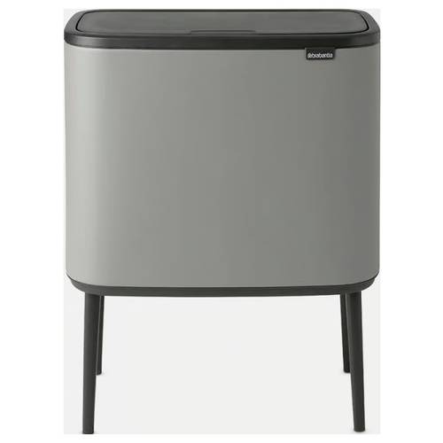 brabantia Bo Touch Bin 127229 Mülleimer 33 l Stahl (L x B x H) 312 x 540 x 680 mm Grau 1 St.
