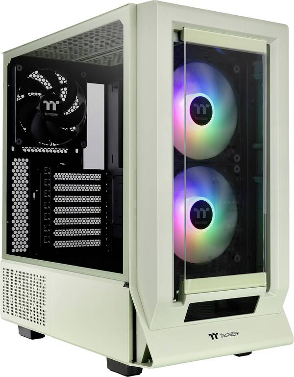 Thermaltake Ceres 350 MX Matcha Green Midi-Tower PC-Gehäuse  Grün
