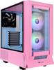 Thermaltake Ceres 350 MX Bubble Pink Midi-Tower PC-Gehäuse Rosa