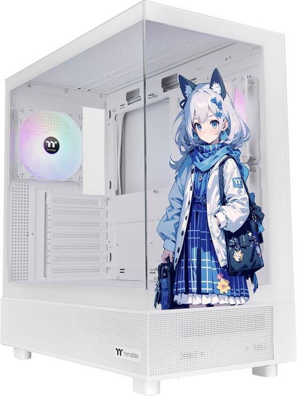 Thermaltake View 270 SP Edition Snow White Midi-Tower PC-Gehäuse  Weiß