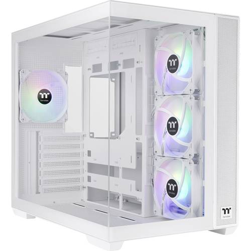 Thumbnail - Thermaltake View 380 TG ARGB Snow White Midi-Tower PC-Gehäuse Schnee-Weiß