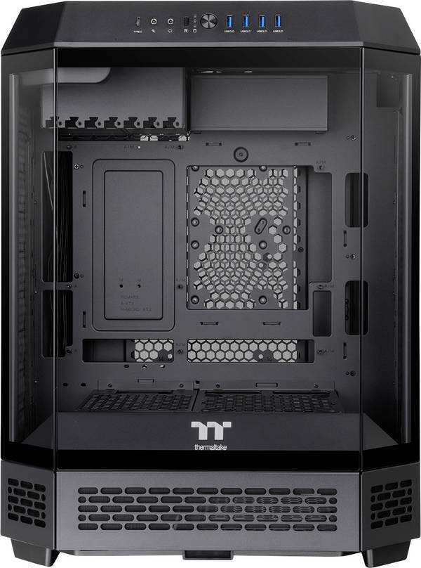 Thermaltake The Tower 600 Black Midi-Tower PC-Gehäuse  Schwarz
