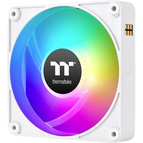 Thermaltake CT120 EX Reverse ARGB Sync PC Cooling Fan White 3 Fan Pack PC-Gehäuse-Lüfter (B x H x T) 120 x 120 x 25 mm