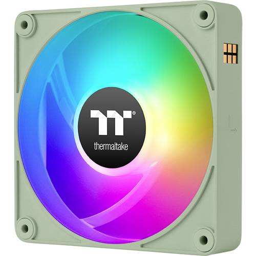Thermaltake CT120 EX ARGB Sync PC Cooling Fan Matcha Green 3 Fan Pack PC-Gehäuse-Lüfter (B x H x T) 120 x 120 x 25 mm