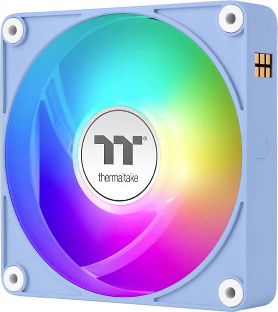 Thermaltake CT120 EX Reverse ARGB Sync PC Cooling Fan Hydrangea Blue 3 Fan Pack PC-Gehäuse-Lüfter (B x H x T) 120 x 120 ...