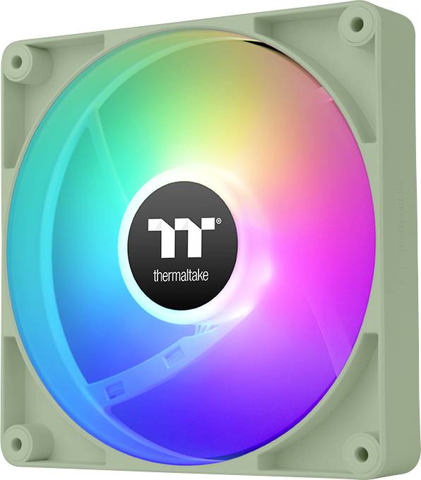Thermaltake CT120 ARGB Sync PC Cooling Fan Matcha Green 2 Pack