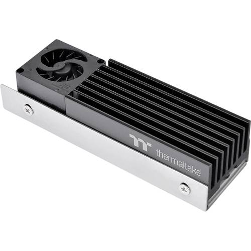 Thermaltake MS-1 Air Cooler M.2 2280 SSD Cooler Full Black Festplatten-Kühler