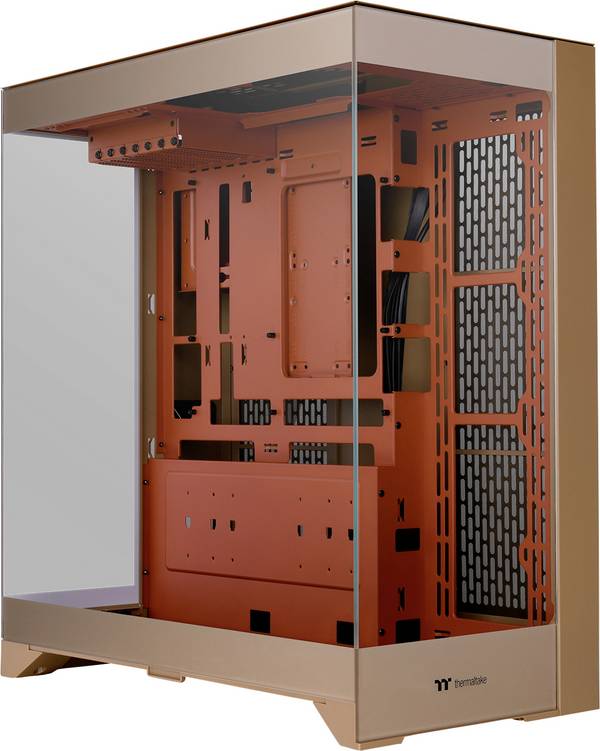 Thermaltake CTE E550 TG Gravel Sand Midi-Tower PC-Gehäuse Schwarz