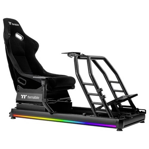 Thumbnail - Thermaltake GR500 Racing Simulator Cockpit Rennsitz Schwarz