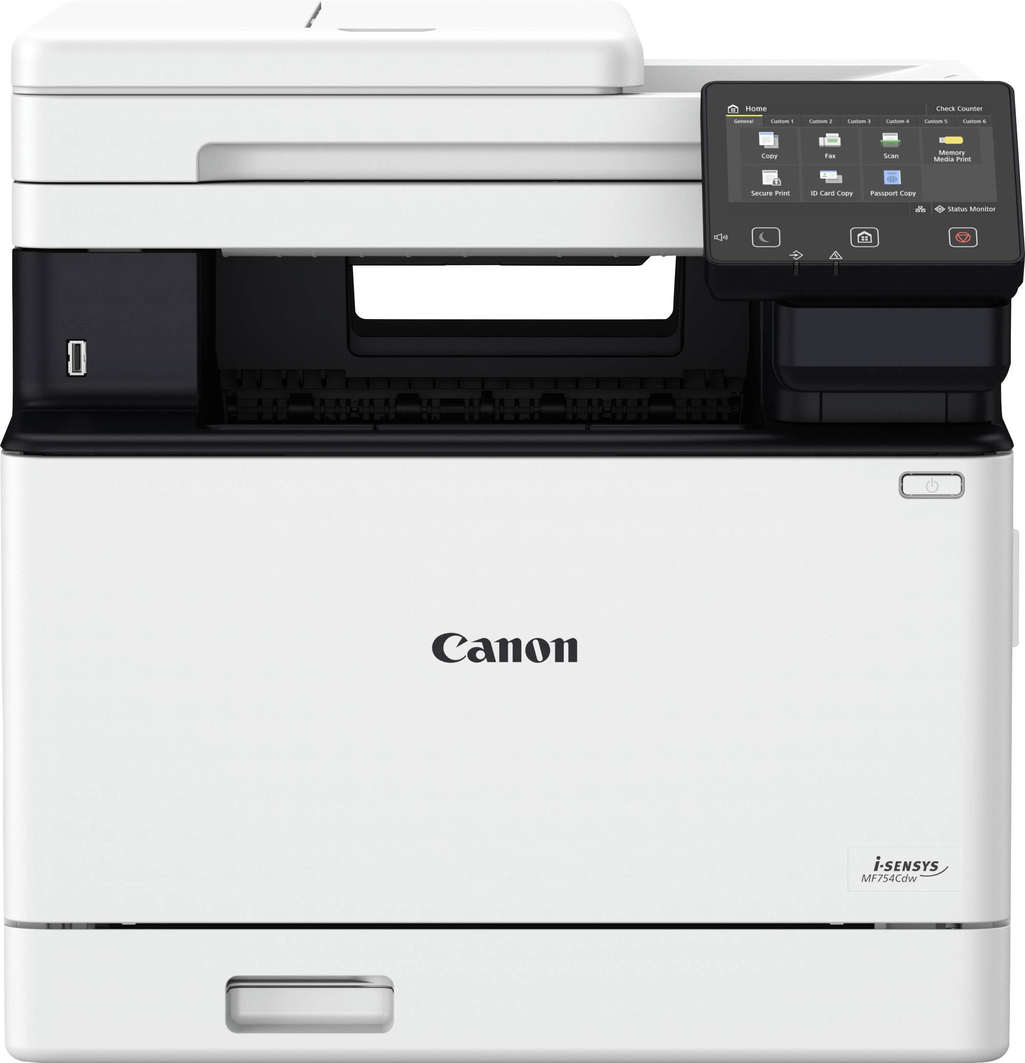 Canon i-SENSYS MF754CDW Multifunktionsdrucker Laser Farbe A4 Drucker, Scanner, Kopierer, Fax Duplex, LAN, USB, WLAN