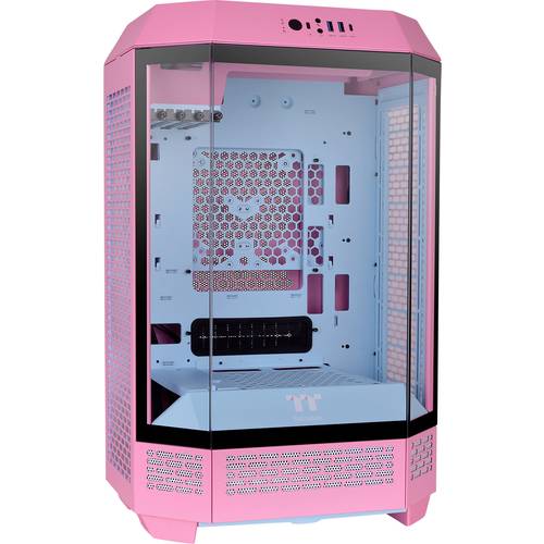 Thumbnail - Thermaltake The Tower 200 Bubble Pink PC-Gehäuse Rosa