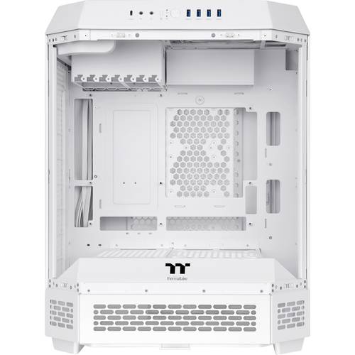 Thermaltake The Tower 600 Snow White Midi-Tower PC-Gehäuse Schwarz